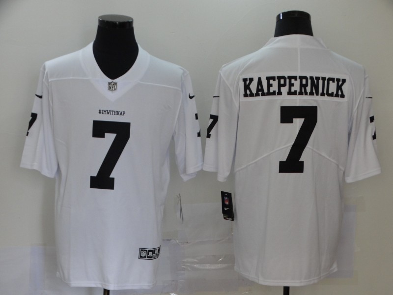 2020 Men San Francisco 49ers #7 Kaepernick White Nike Vapor Untouchable Limited NFL Jerseys
